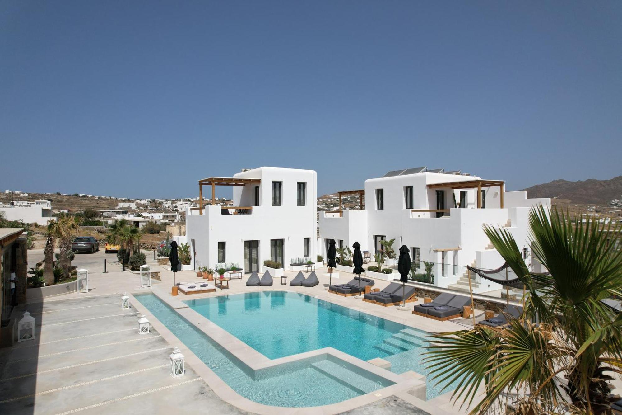 מלון Klouvas Le Palme Mykonos מראה חיצוני תמונה