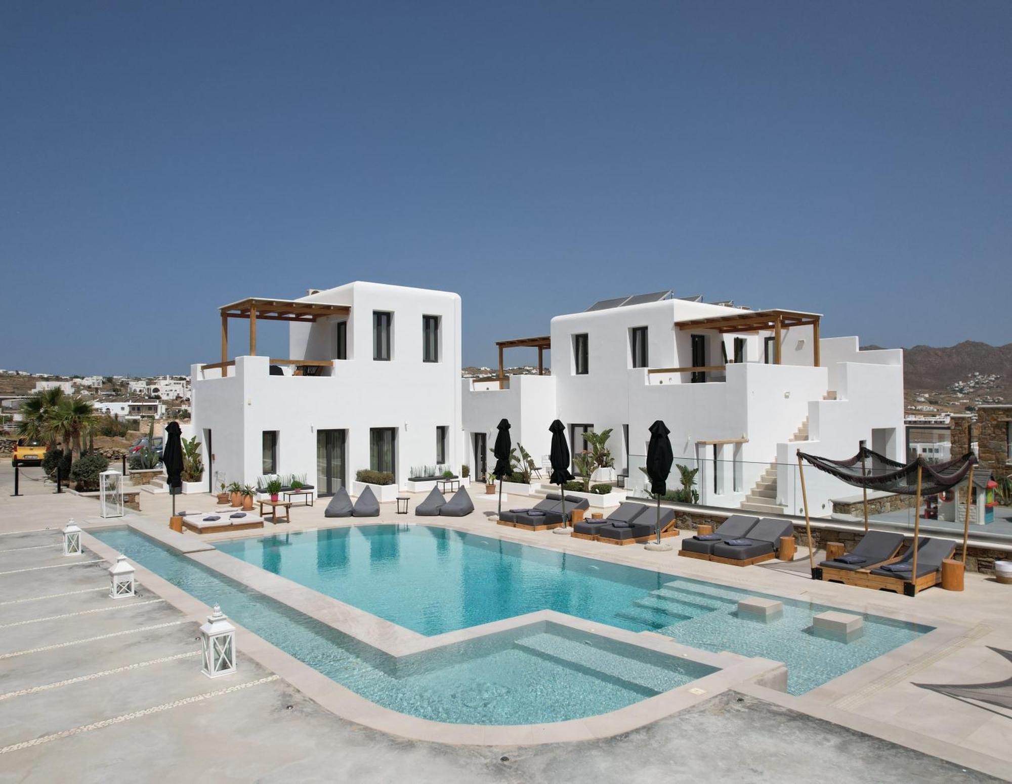 מלון Klouvas Le Palme Mykonos מראה חיצוני תמונה